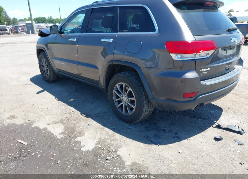 2014 JEEP GRAND CHEROKEE LIMITED VIN: 1C4RJFBG2EC431480