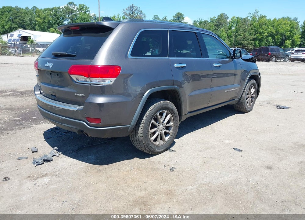 2014 JEEP GRAND CHEROKEE LIMITED VIN: 1C4RJFBG2EC431480