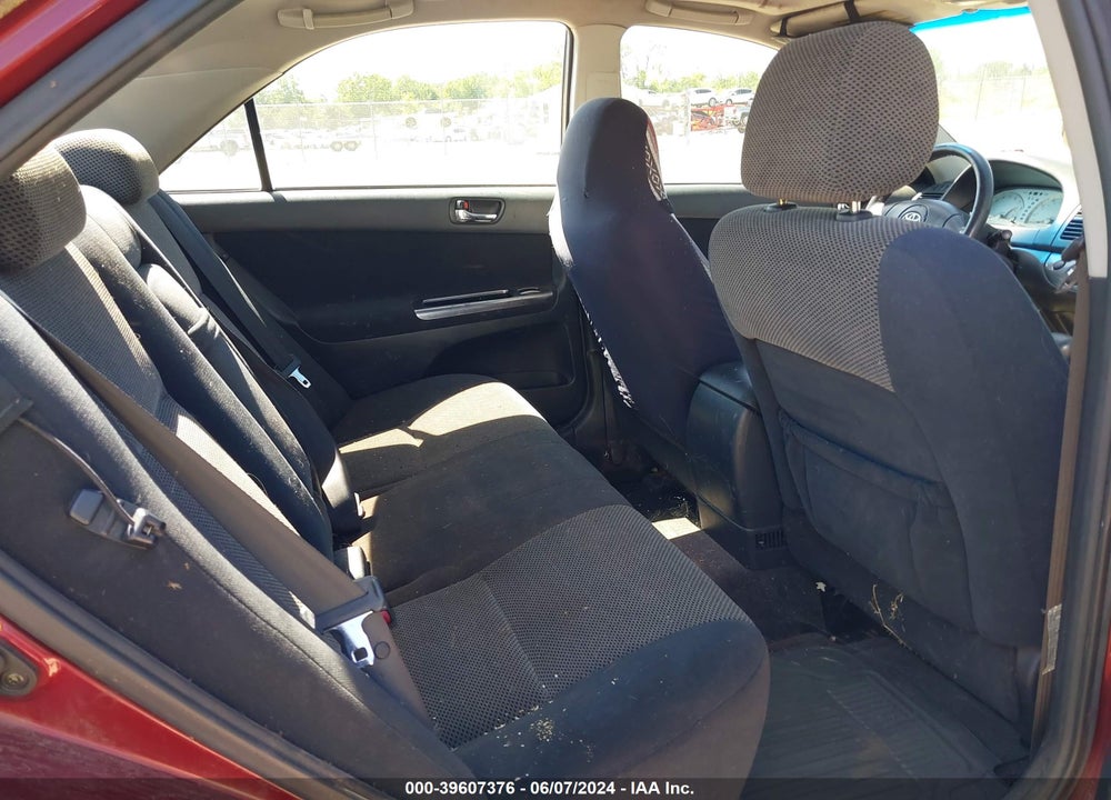 2004 TOYOTA CAMRY SE VIN: 4T1BE32K54U275593
