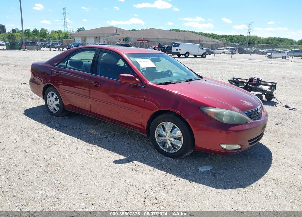 2004 TOYOTA CAMRY SE VIN: 4T1BE32K54U275593