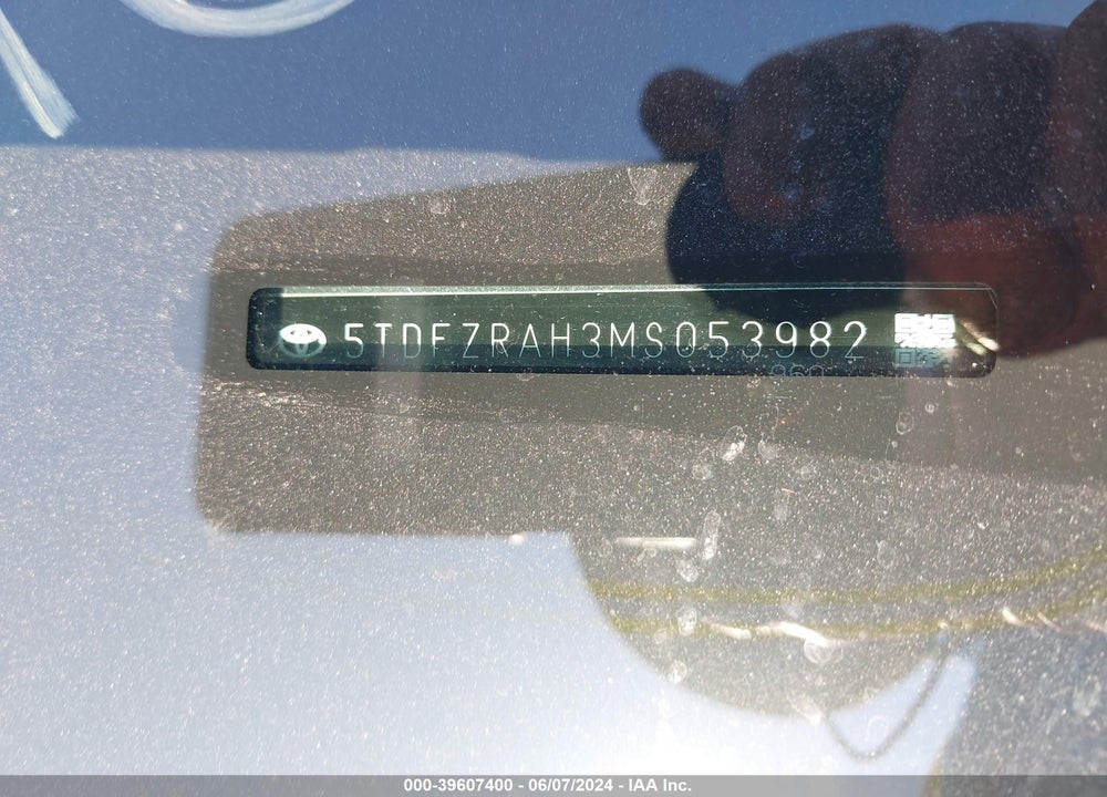 2021 TOYOTA HIGHLANDER PLATINUM VIN: 5TDFZRAH3MS053982