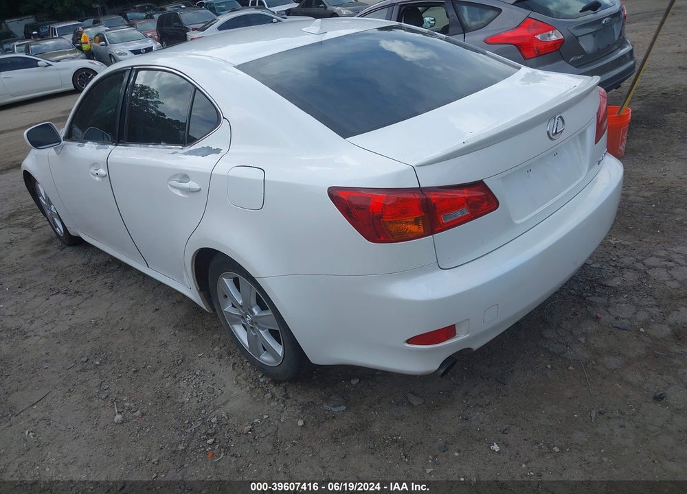 2008 LEXUS IS 250 VIN: JTHBK262782079463