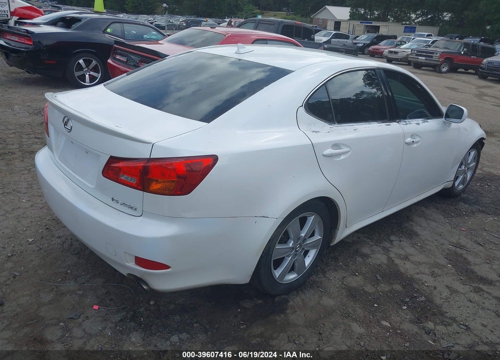 2008 LEXUS IS 250 VIN: JTHBK262782079463