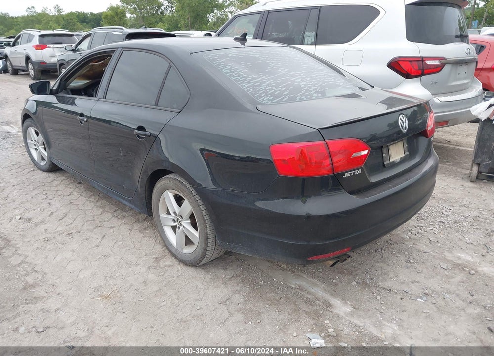 2012 VOLKSWAGEN JETTA 2.0L TDI VIN: 3VWLL7AJ8CM390378