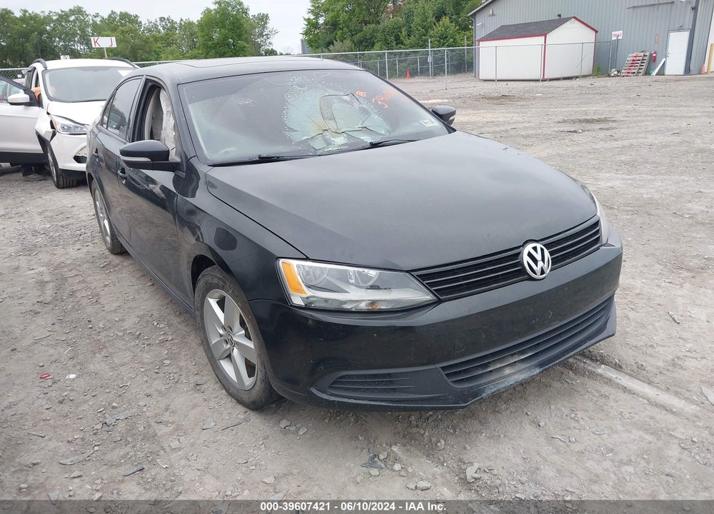 2012 VOLKSWAGEN JETTA 2.0L TDI VIN: 3VWLL7AJ8CM390378