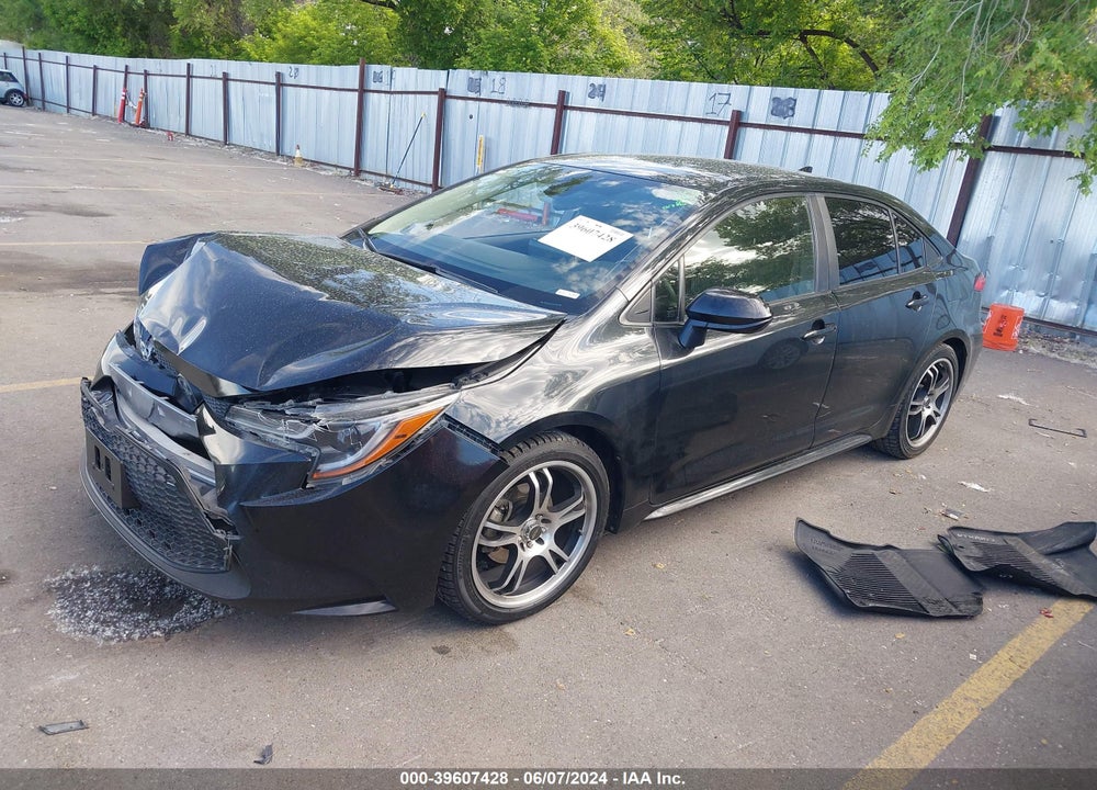 2020 TOYOTA COROLLA LE VIN: JTDEPRAE7LJ013990