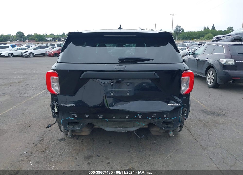 2021 FORD POLICE INTERCEPTOR UTILITY VIN: 1FM5K8AW8MNA07140
