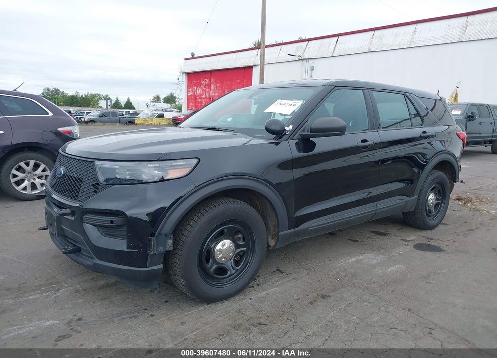 2021 FORD POLICE INTERCEPTOR UTILITY VIN: 1FM5K8AW8MNA07140