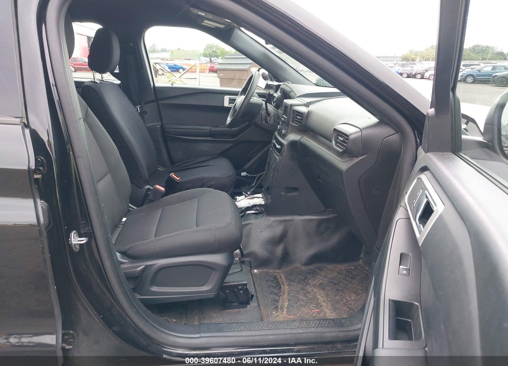 2021 FORD POLICE INTERCEPTOR UTILITY VIN: 1FM5K8AW8MNA07140