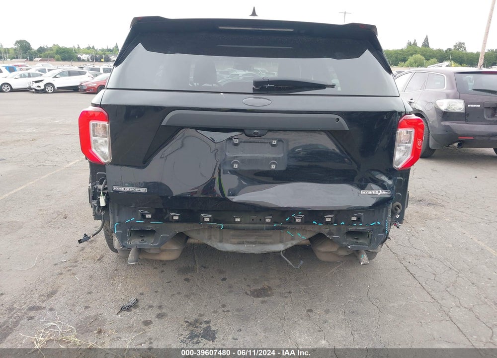 2021 FORD POLICE INTERCEPTOR UTILITY VIN: 1FM5K8AW8MNA07140