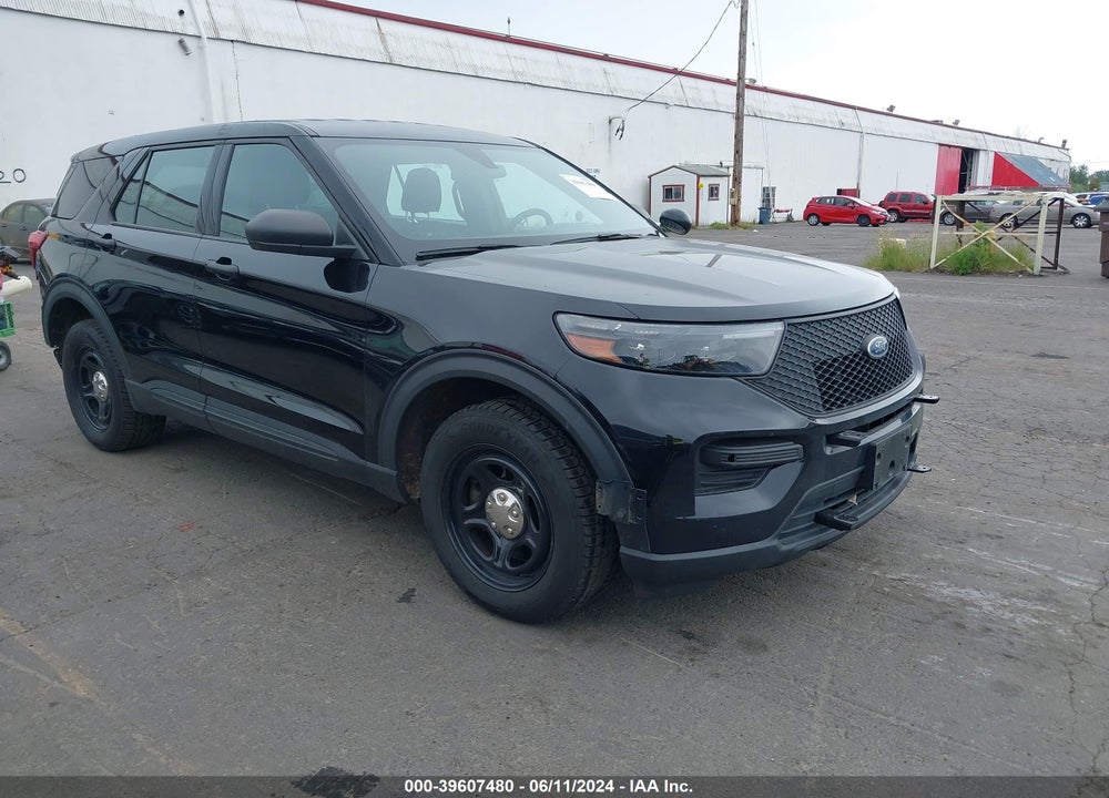 2021 FORD POLICE INTERCEPTOR UTILITY VIN: 1FM5K8AW8MNA07140