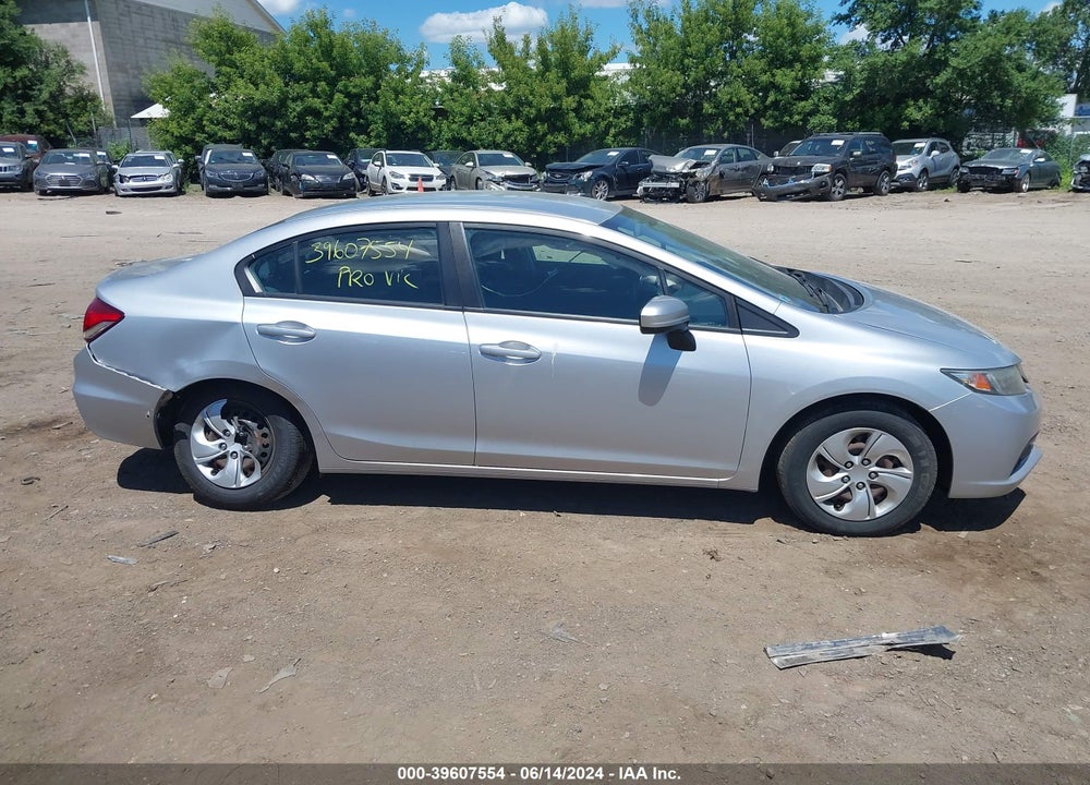2015 HONDA CIVIC LX VIN: 2HGFB2E51FH510044