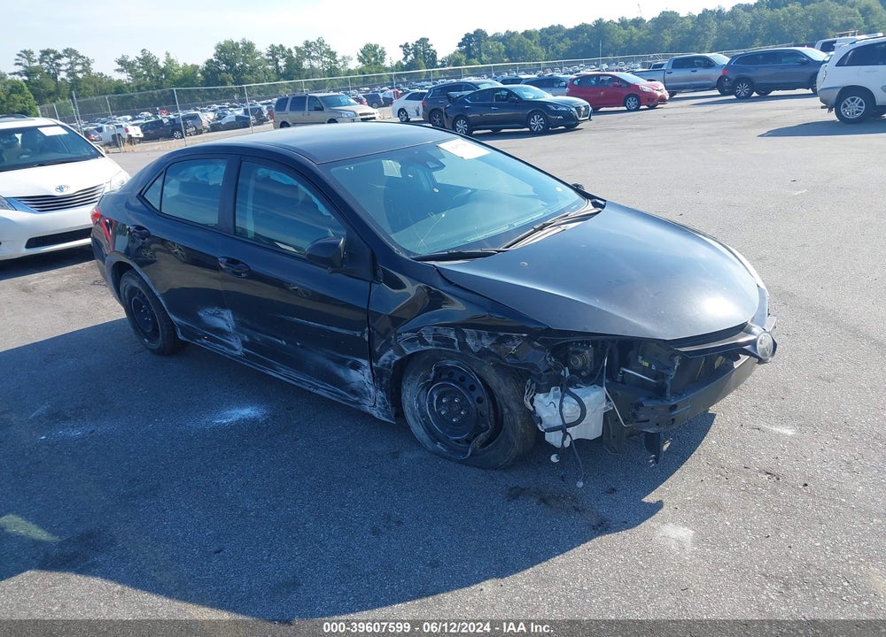 2018 TOYOTA COROLLA LE VIN: 5YFBURHE4JP753541