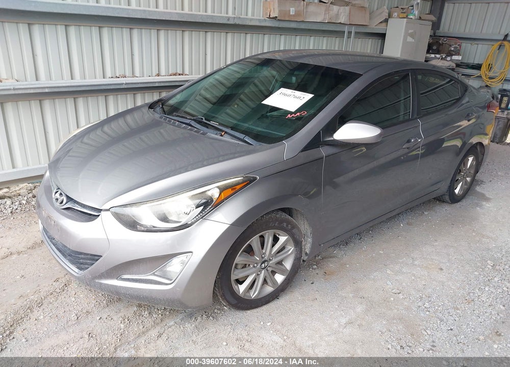 2014 HYUNDAI ELANTRA SE VIN: KMHDH4AE2EU131227