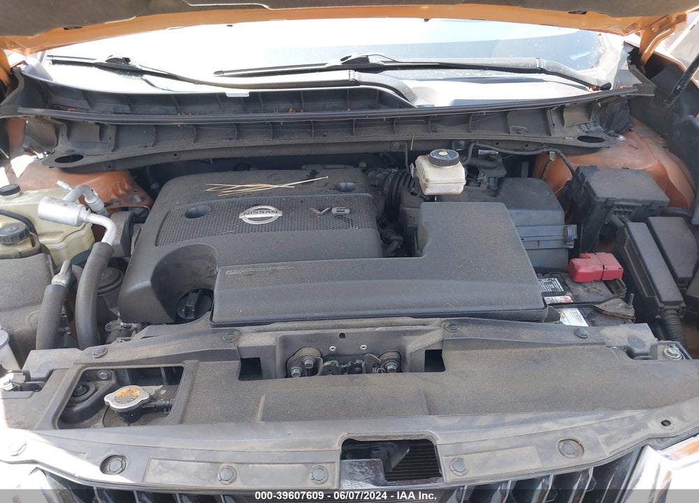 2016 NISSAN MURANO PLATINUM VIN: 5N1AZ2MH2GN116234
