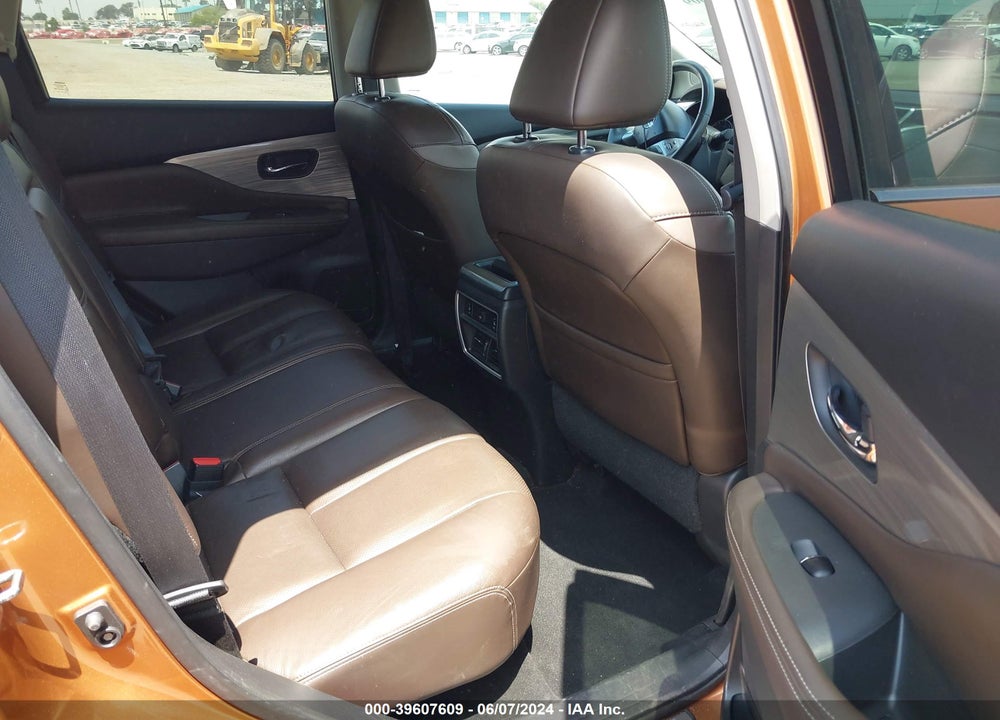 2016 NISSAN MURANO PLATINUM VIN: 5N1AZ2MH2GN116234