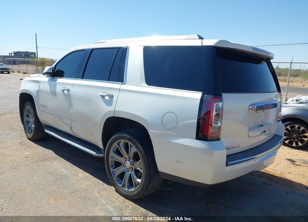 2015 GMC YUKON DENALI VIN: 1GKS1CKJ0FR516607