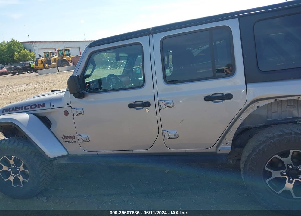 2018 JEEP WRANGLER UNLIMITED RUBICON 4X4 VIN: 1C4HJXFG7JW263386