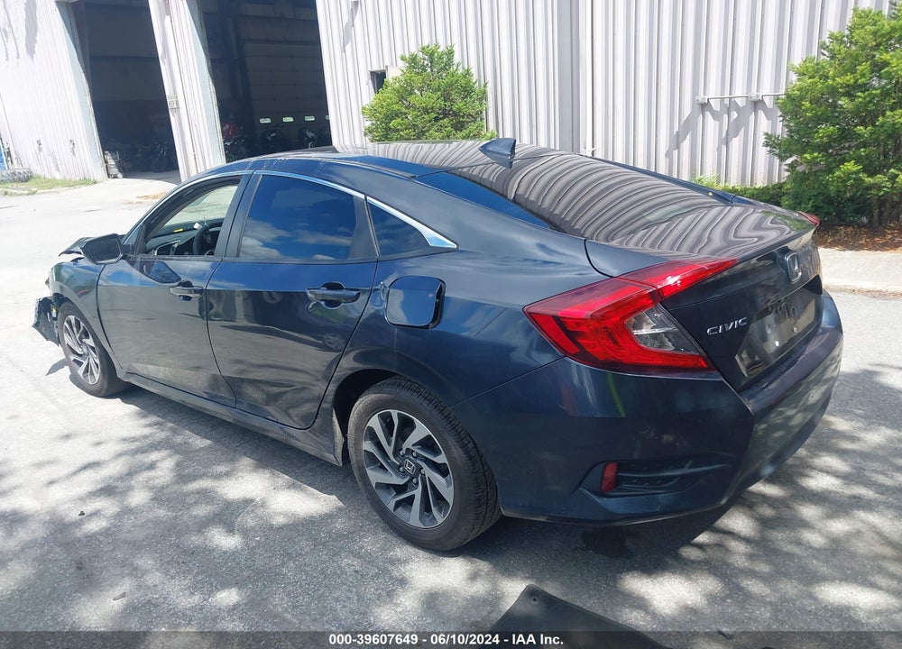 2018 HONDA CIVIC EX VIN: 2HGFC2F73JH555282