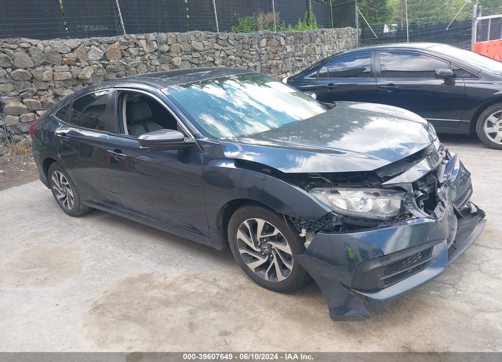 2018 HONDA CIVIC EX VIN: 2HGFC2F73JH555282
