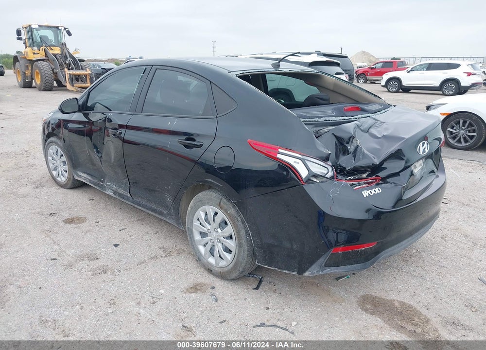 2022 HYUNDAI ACCENT SE VIN: 3KPC24A69NE178649