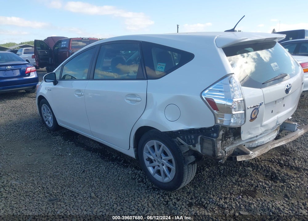 2013 TOYOTA PRIUS V THREE VIN: JTDZN3EU3D3196669