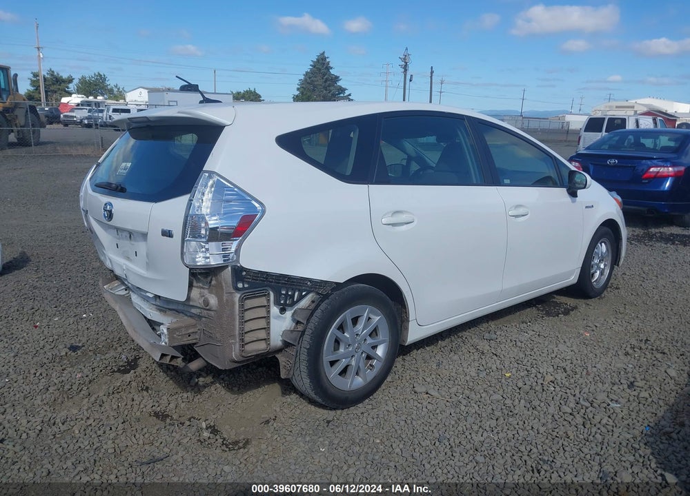 2013 TOYOTA PRIUS V THREE VIN: JTDZN3EU3D3196669