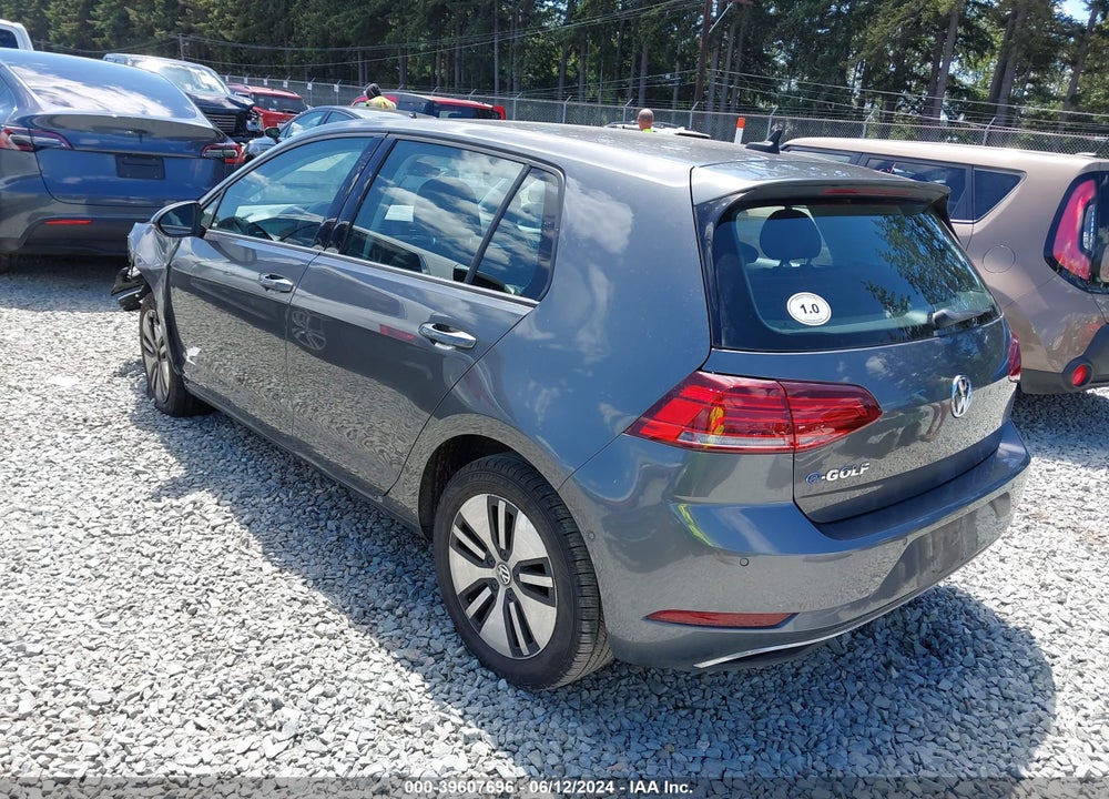 2019 VOLKSWAGEN E-GOLF SEL PREMIUM VIN: WVWPR7AU5KW913643