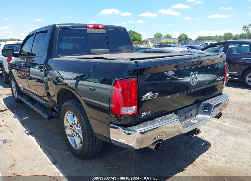 2017 RAM 1500 BIG HORN 4X4 5'7 BOX VIN: 3C6RR7LT3HG681801