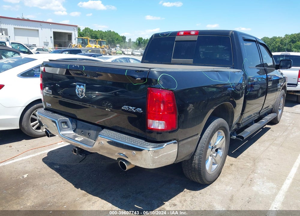 2017 RAM 1500 BIG HORN 4X4 5'7 BOX VIN: 3C6RR7LT3HG681801
