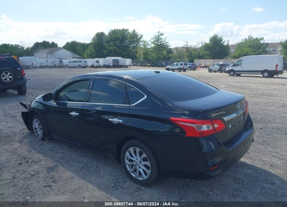2017 NISSAN SENTRA SV VIN: 3N1AB7AP9HY386747