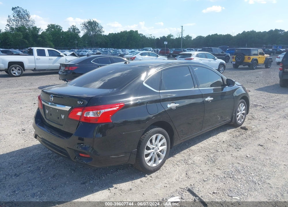 2017 NISSAN SENTRA SV VIN: 3N1AB7AP9HY386747
