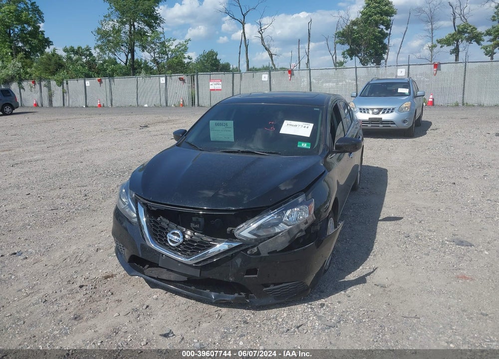 2017 NISSAN SENTRA SV VIN: 3N1AB7AP9HY386747