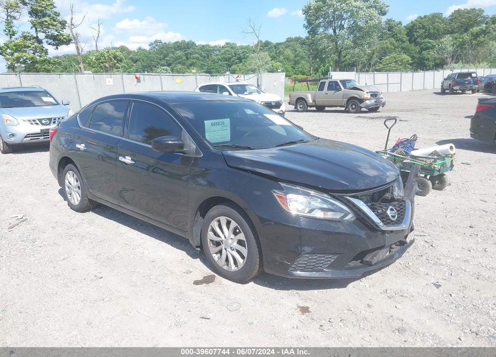 2017 NISSAN SENTRA SV VIN: 3N1AB7AP9HY386747