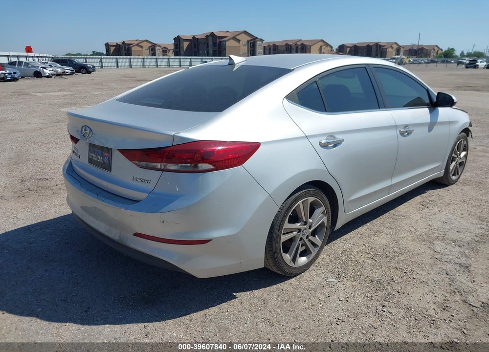 2017 HYUNDAI ELANTRA LIMITED VIN: 5NPD84LF3HH011848