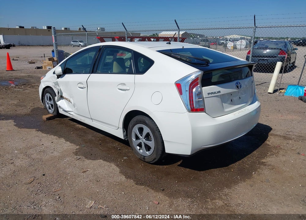 2013 TOYOTA PRIUS VIN: JTDKN3DU0D5583011