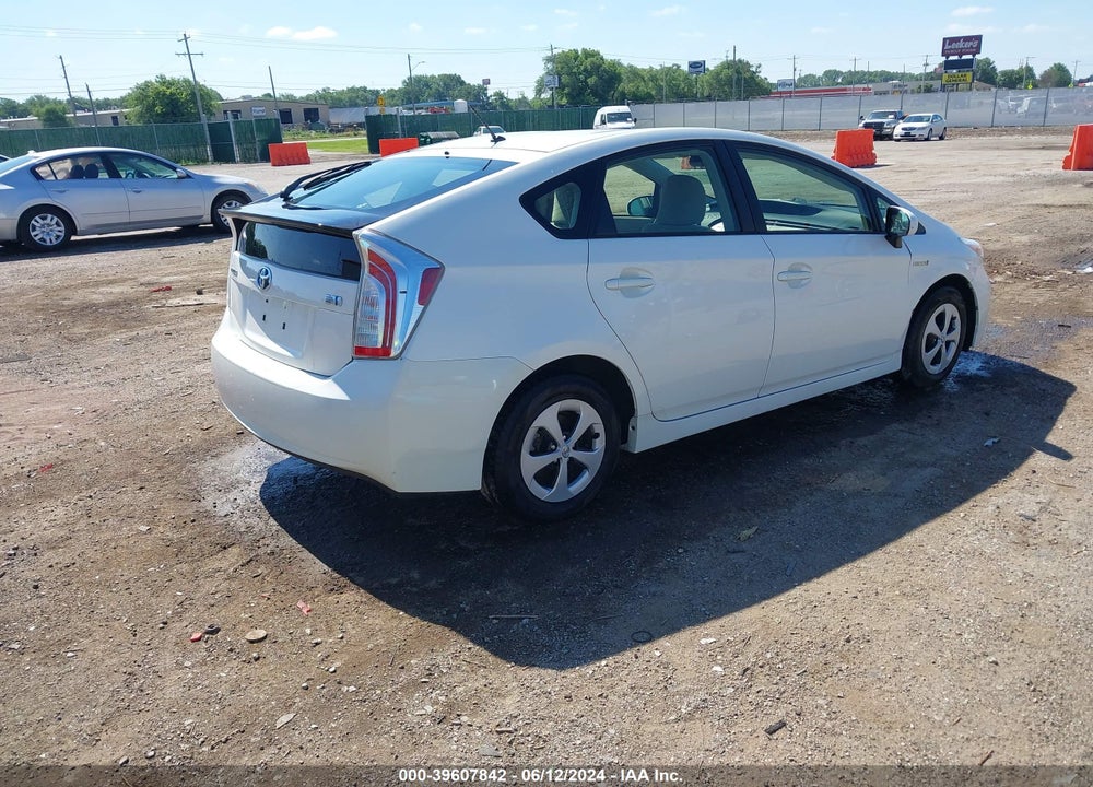 2013 TOYOTA PRIUS VIN: JTDKN3DU0D5583011