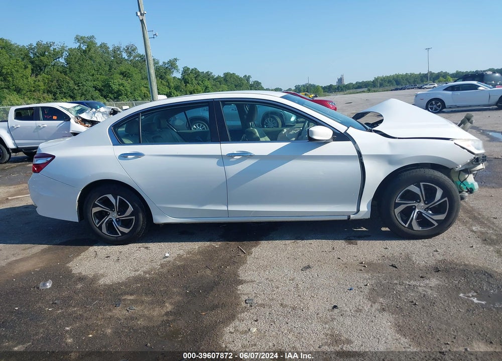 2016 HONDA ACCORD LX VIN: 1HGCR2F31GA190915