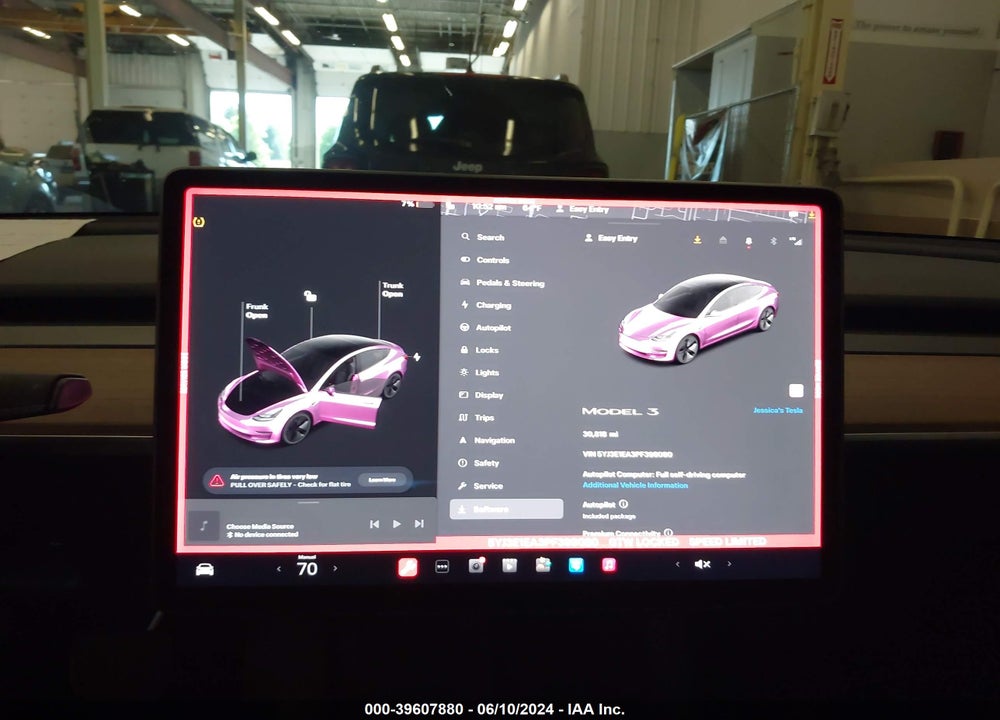 2023 TESLA MODEL 3 REAR-WHEEL DRIVE VIN: 5YJ3E1EA3PF398080