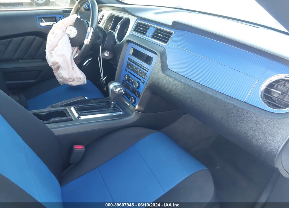 2012 FORD MUSTANG V6 PREMIUM VIN: 1ZVBP8EMXC5286118
