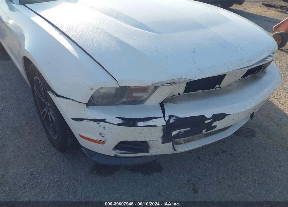 2012 FORD MUSTANG V6 PREMIUM VIN: 1ZVBP8EMXC5286118