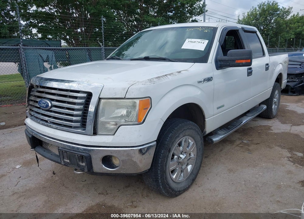2012 FORD F-150 XLT VIN: 1FTFW1ET3CKD22383