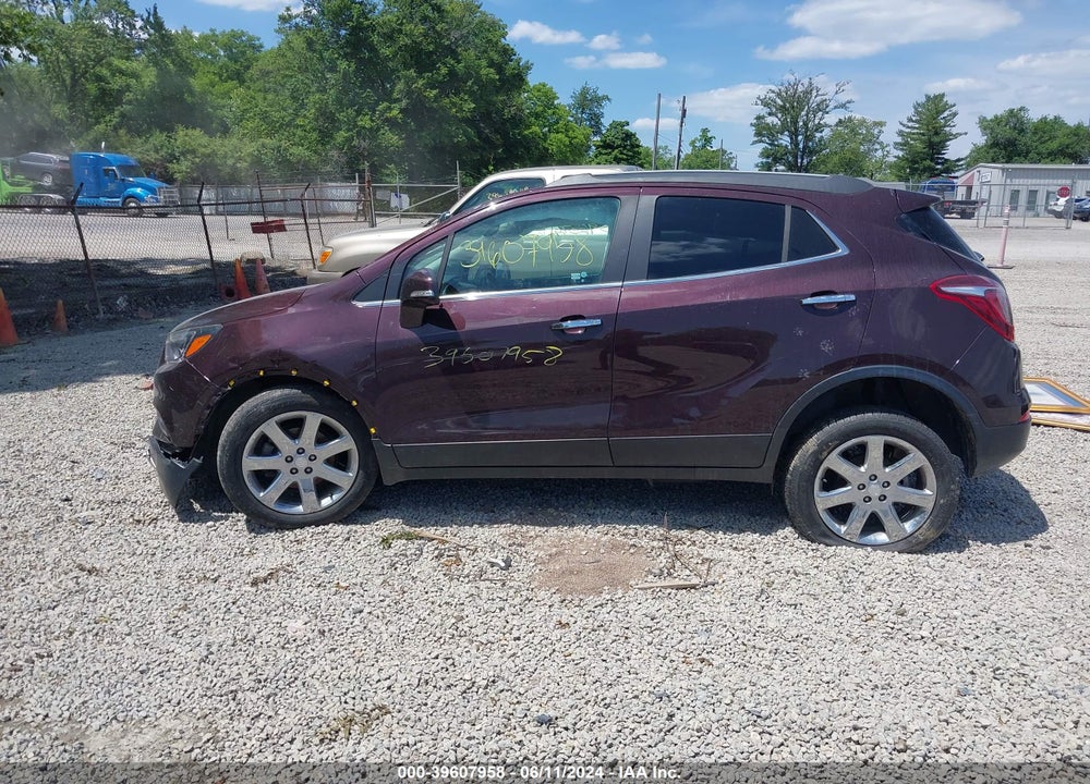 2018 BUICK ENCORE PREMIUM VIN: KL4CJHSBXJB703001