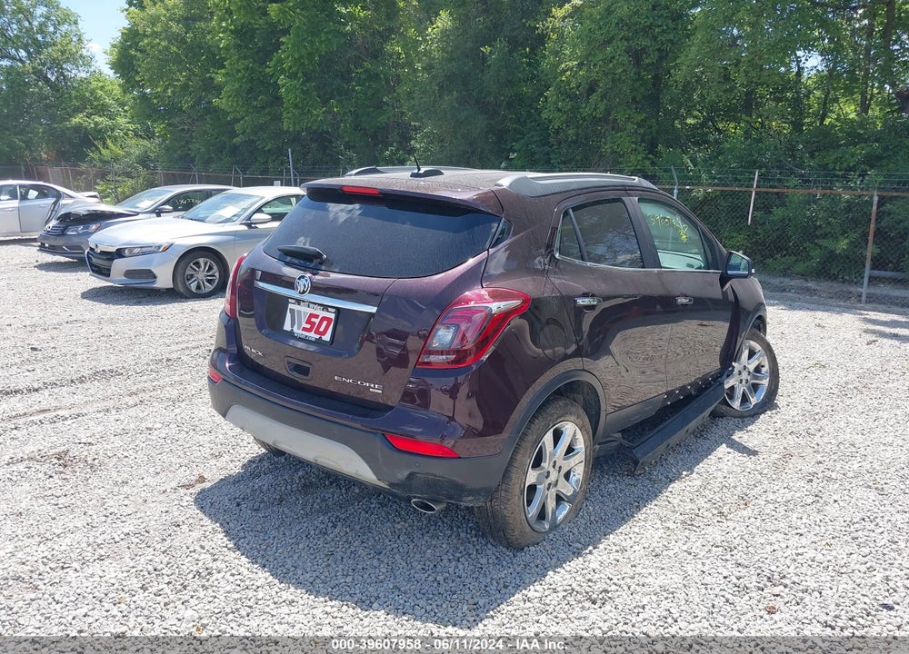 2018 BUICK ENCORE PREMIUM VIN: KL4CJHSBXJB703001