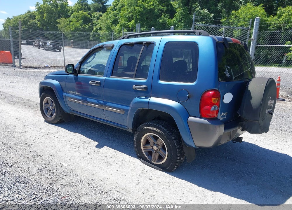 2004 JEEP LIBERTY SPORT VIN: 1J4GL48K24W178816