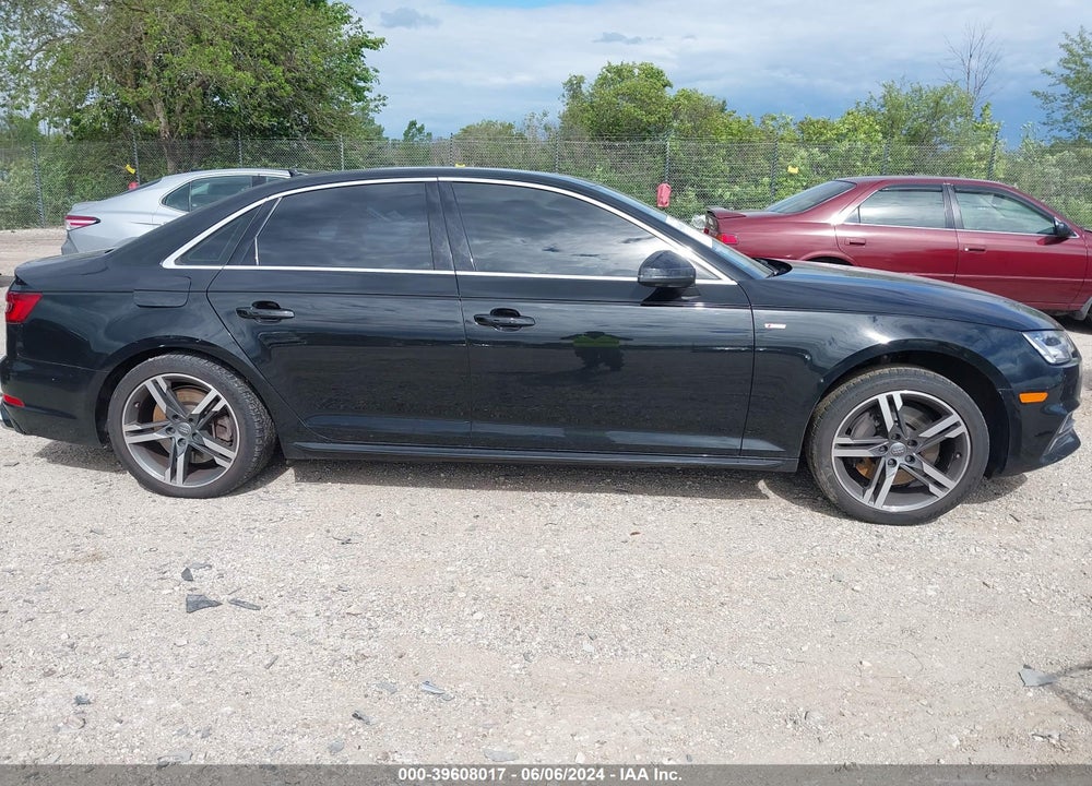 2017 AUDI A4 2.0T PREMIUM VIN: WAUENAF47HN001908