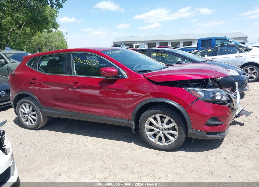 2021 NISSAN ROGUE SPORT S FWD XTRONIC CVT VIN: JN1BJ1AV7MW316328