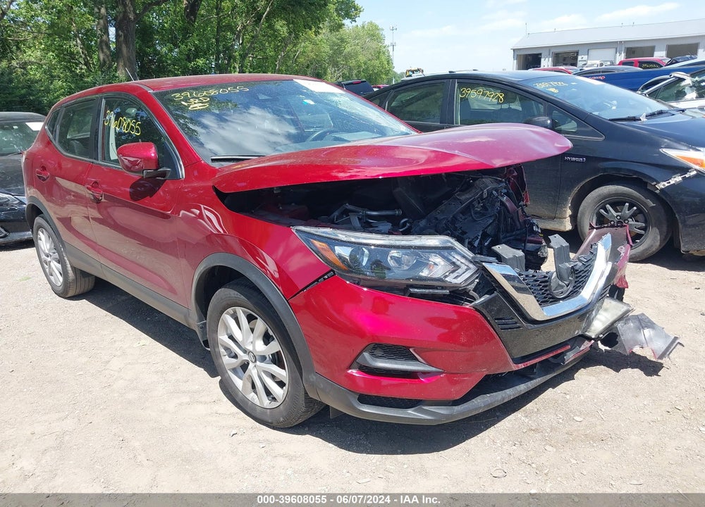 2021 NISSAN ROGUE SPORT S FWD XTRONIC CVT VIN: JN1BJ1AV7MW316328