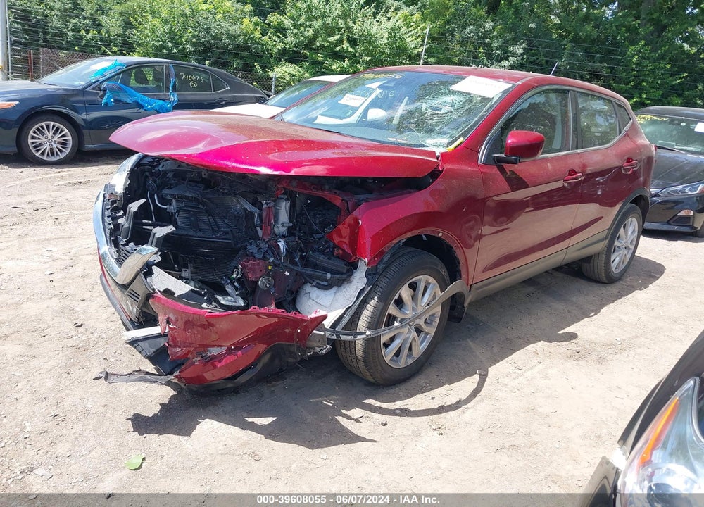 2021 NISSAN ROGUE SPORT S FWD XTRONIC CVT VIN: JN1BJ1AV7MW316328