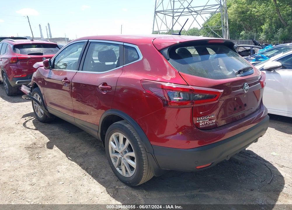 2021 NISSAN ROGUE SPORT S FWD XTRONIC CVT VIN: JN1BJ1AV7MW316328